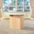 Qwin Round Dining Table W/Marble Top