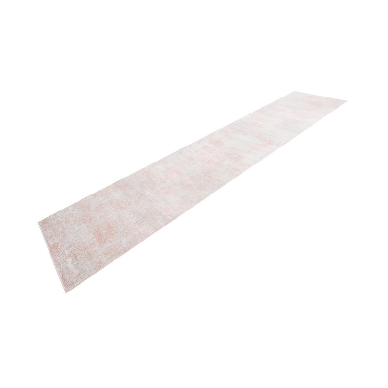 Tapis rose clair / blanc Juliette, Runner 2'7" x 10'