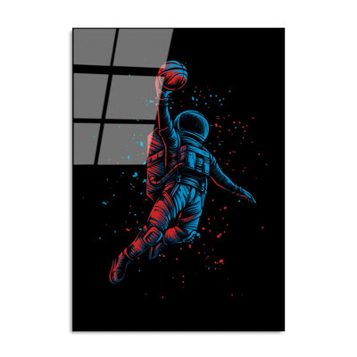Boze Print on Glass