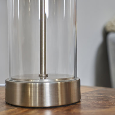 Glass Table Lamp