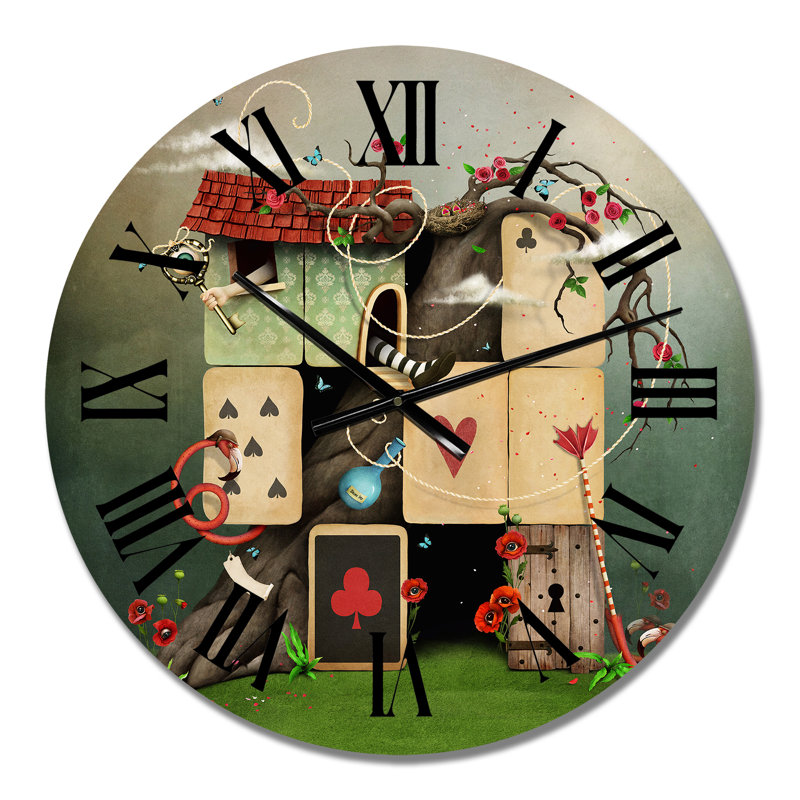 Horloge murale Wonderland, Petit
