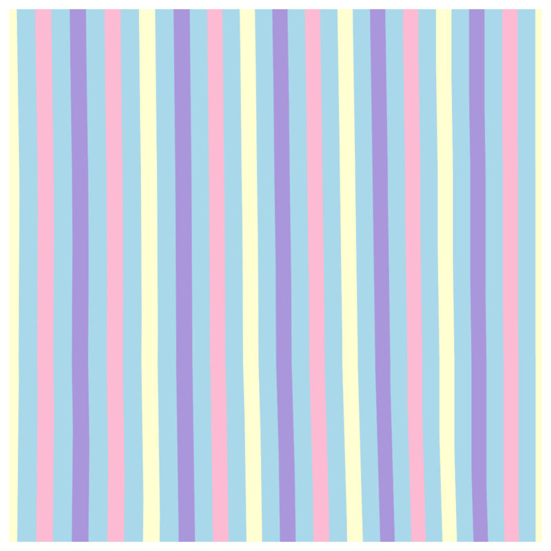 Rideaux de douche Pastel, L 70 po x H 84 po