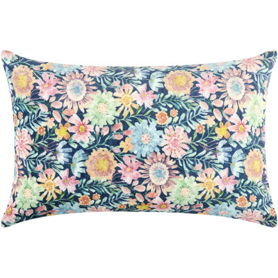 Spring Bouquet Lumbar Pillow Cover & Insert
