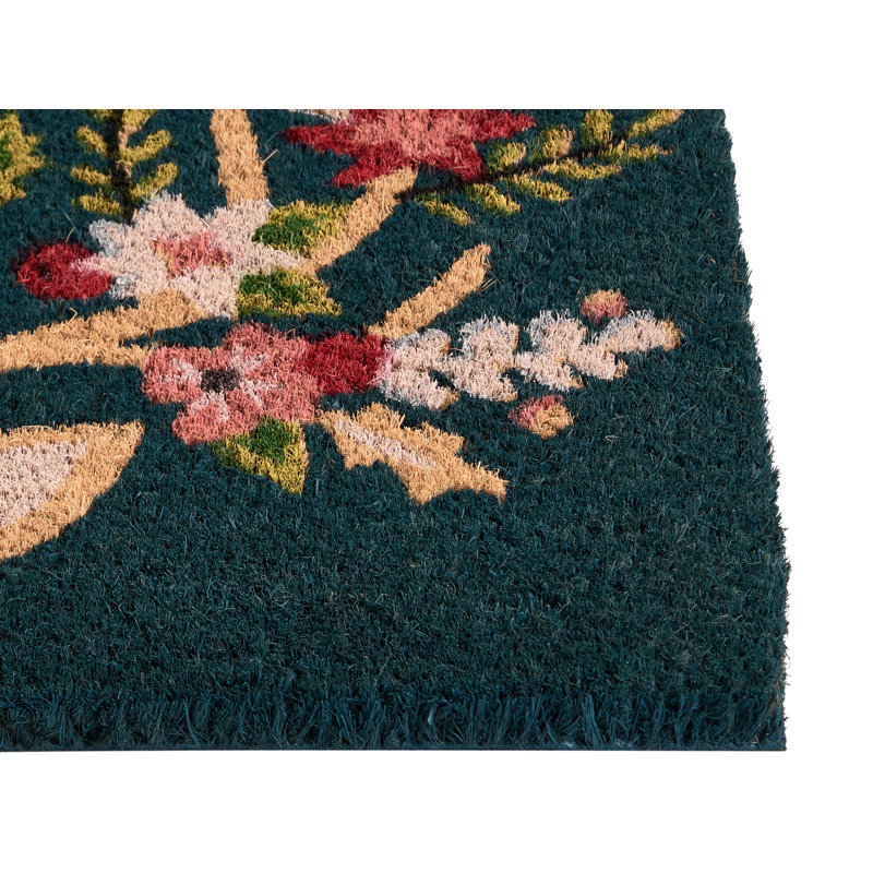 SAGAY Non-Slip Floral and Abstract Doormat