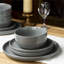Daytona Stoneware Dinnerware - Set of 12-2038384996