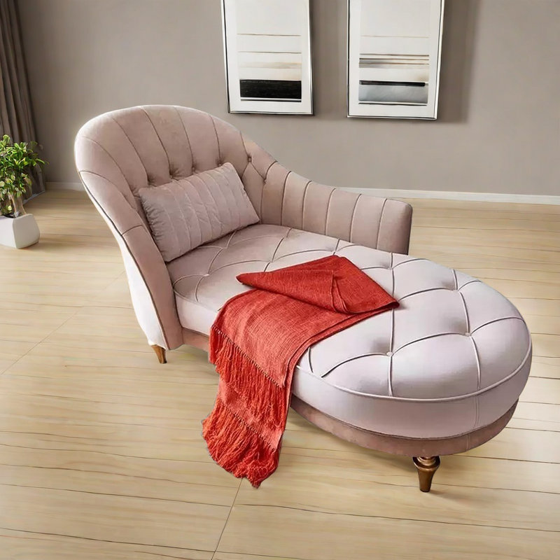 Chaise en bois massif exquise et élégante, Orienté à gauche (vu de face)