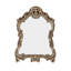 Large Vintage Arch French Shield Wall Mirror Decor 19Th Century Champagne Gold Art
