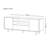 Simple Solid Wood Design TV Cabinet