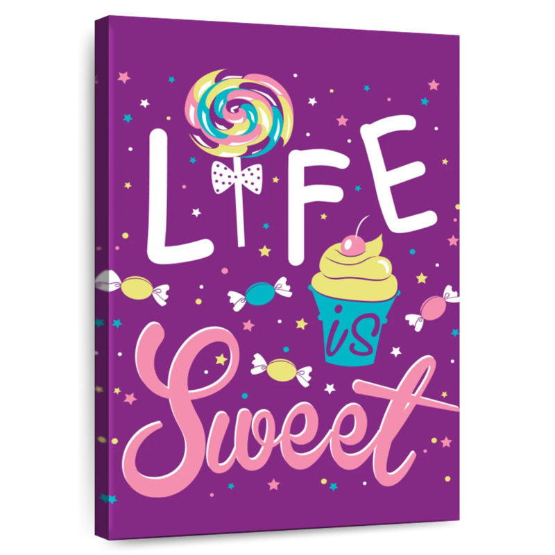 Tergel Life Is Sweet, H 48 po x l 32 po