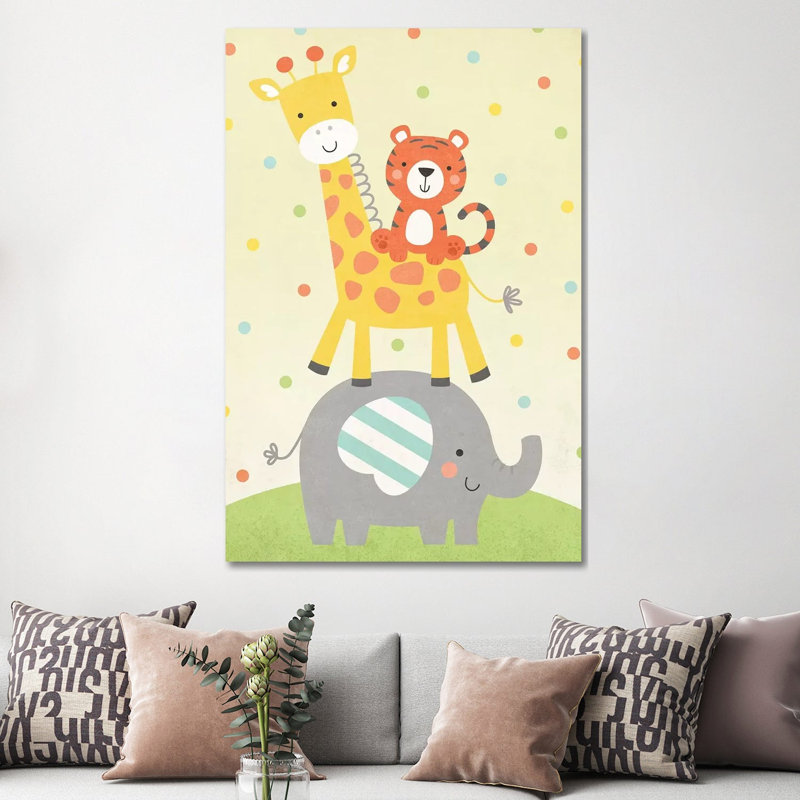 Wild About Baby IV by Gail Veillette - Wrapped Canvas Print, 152.5 cm H x 101.5 cm W