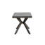 Table en aluminium coulé