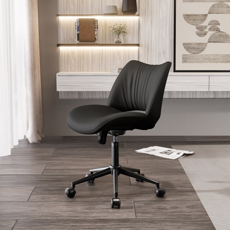 Chaise de bureau Natalka, Noir