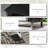 Outsunny Wicker Outdoor Storage Cabinet, Rattan Outdoor Bar Table with 2 Doors and Shelf, Outdoor Buffet Cabinet Sideboard with Metal Slatted Countertop for Poolside, Patio, Backyard-112539087
