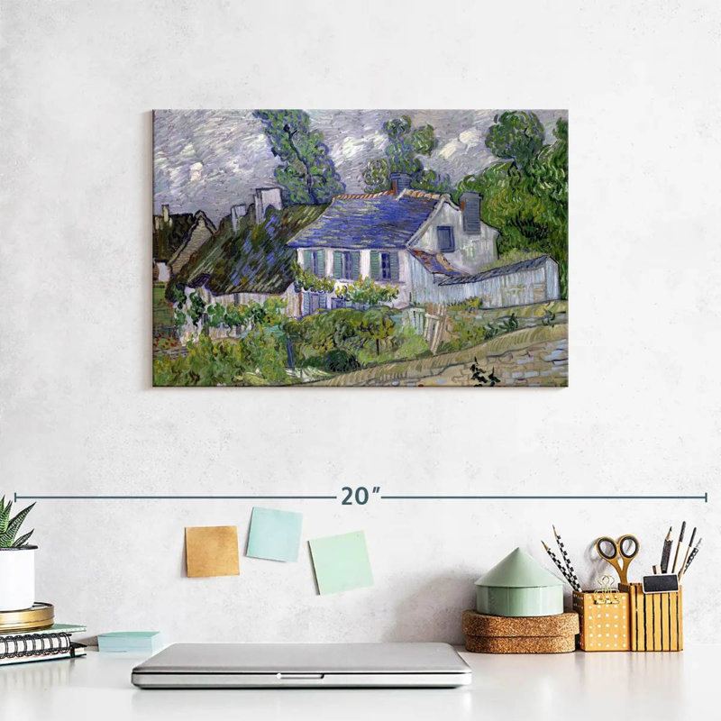 Alvord House At Auvers, H 8 po x l 12 po