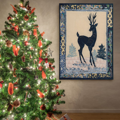 " Deer Silhouette " by Eugenne Tava