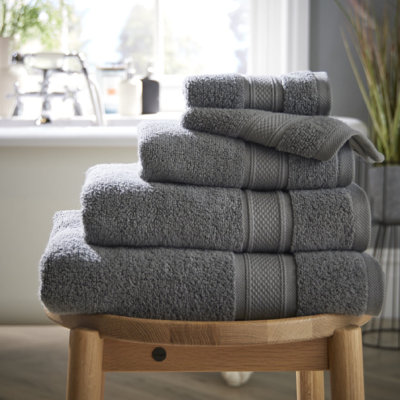 Luxury Zero Twist 100% Cotton Face Towels - Set of 2