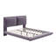 Grand lit plateforme tapissier avec port USB et prise-1198180432