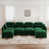 Chenille verte