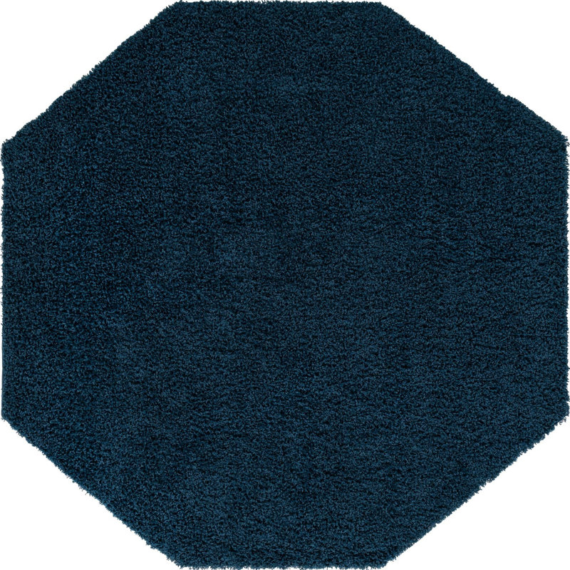 Rodson Indoor Rug, Octagon 7'10" x 7'10", Sapphire Blue