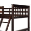 Lit superposé plateforme 2 tiroirs Pell-513830362