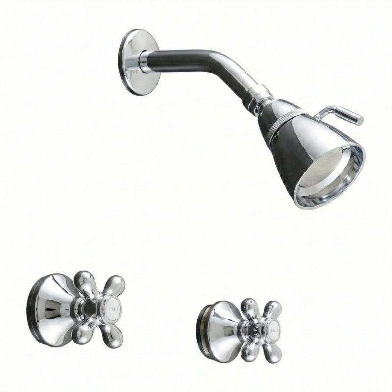 Sacramento In-Wall Shower Set by Strom Living, Chrome