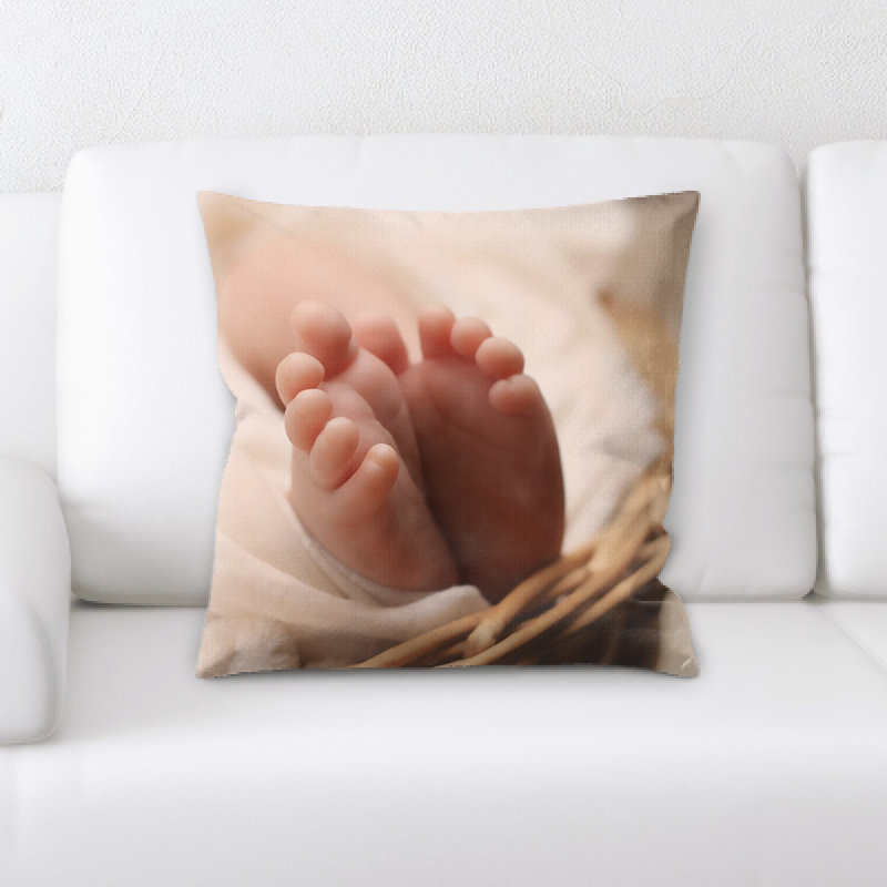 Microsuede Throw Pillow