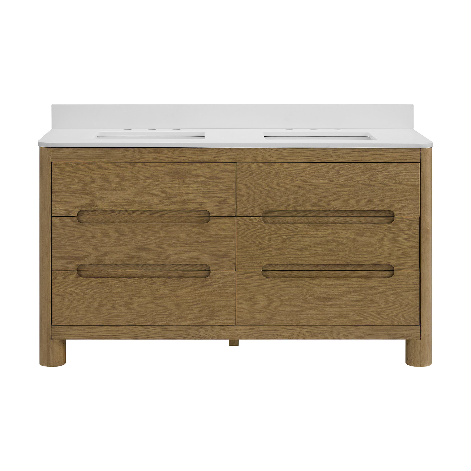 Oslo 60" Double Bathroom Vanity