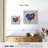 Hardie Heart-Shaped Textured Abstract-109382580