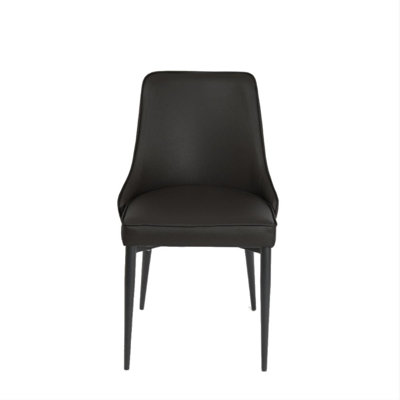 18.5'' H Faux Leather Upholstered Parsons Chair