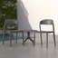 Ensemble de 2 chaises de patio empilables-131241250