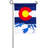 Double Sided 18'' H x 12.5'' W Polyester Garden Flag