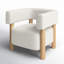 Fauteuil demi-tonneau 30,7 po Gardenia