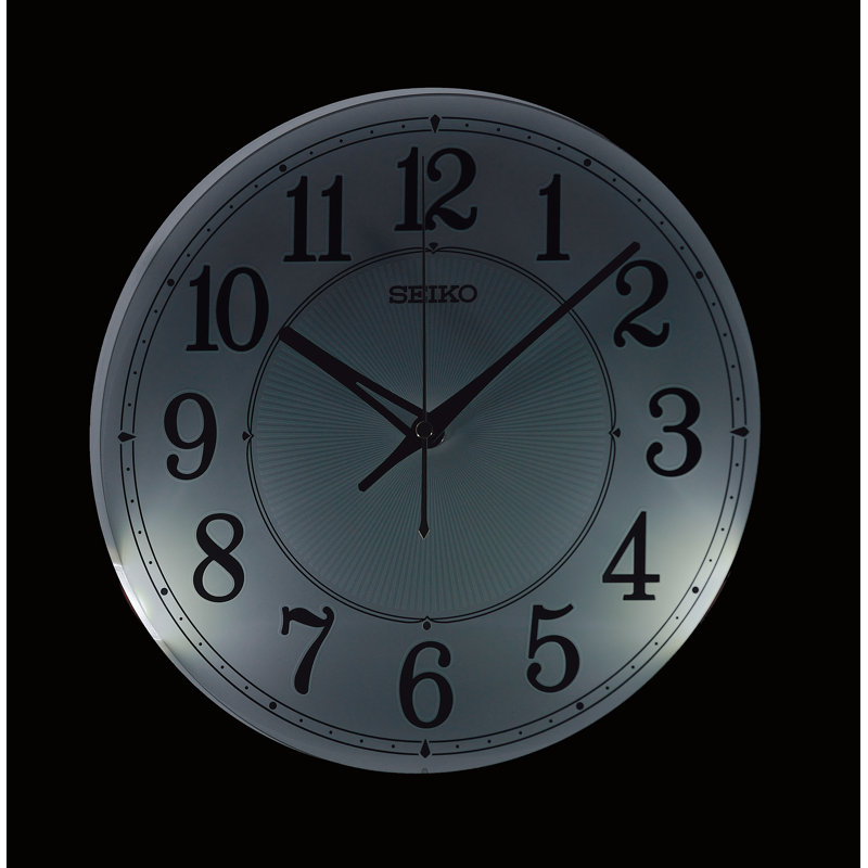 QXA788BLH Wall Clock, Brown