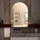 Armoire à pharmacie encastrée 24 po x 36 po, armoire de salle de bain murale en métal avec miroir et tablettes réglables