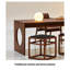 Table à thé 86,61 po Zen-130088614