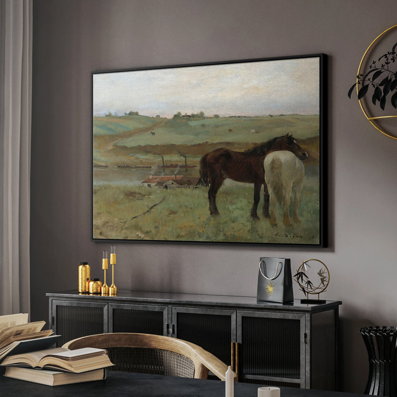 Animal rétro -IV, H 27 po x l 41 po x P 2 po, Toile avec cadre flottant noir