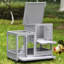 Linneus Weather Resistant Rabbit Hutch