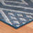 Guthrie Navy Machine Printed Washable Rug-109433406