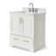 Meuble-lavabo simple avec plateau Abshire 31-93359338