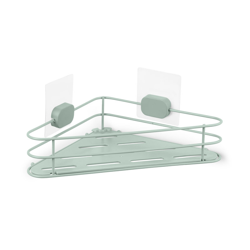 Raby Suction Shower Basket, Green