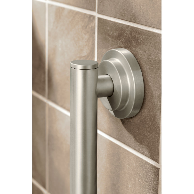 Barre d'appui Iso, H 3,25 po x l 21,25 po x P 2,75 po, Nickel brossé