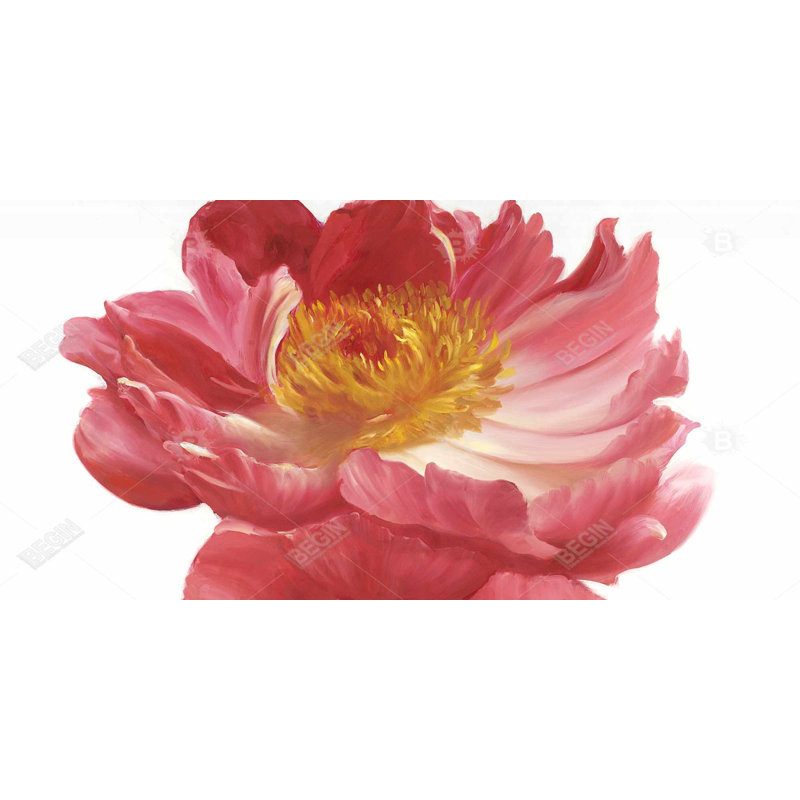 Pink peony - 15.75"x31.50" Desk mat