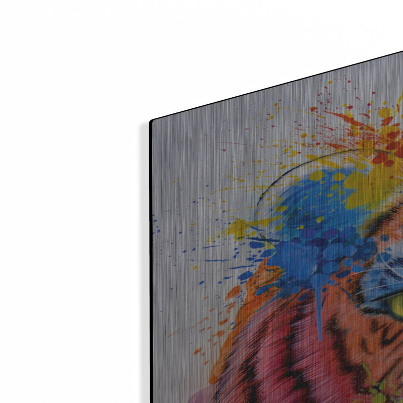 «Tiger Splash» d'Ivan Negrete, H 36 po x l 36 po