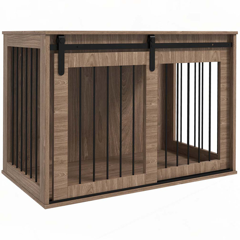 Mobilier pour cage de chien, cage de table de bout pour chien de grande taille