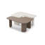 Ensemble de 2 tables basses modulaires modernes, tables de ferme à combinaison libre avec peinture multicouche, table d'appoint pour canapé-lit, tables d'angle polyvalentes pour le salon-1066490445