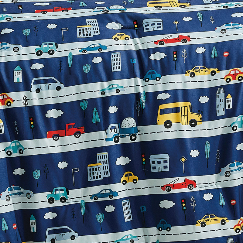 Police Car Twin/full Size Comforter Set, Full / Double