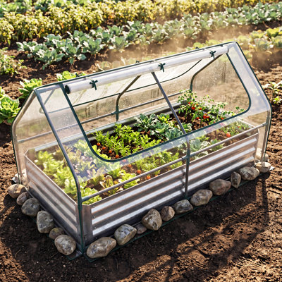Lit de jardin surélevé H 37 po x l 72 po Pachton