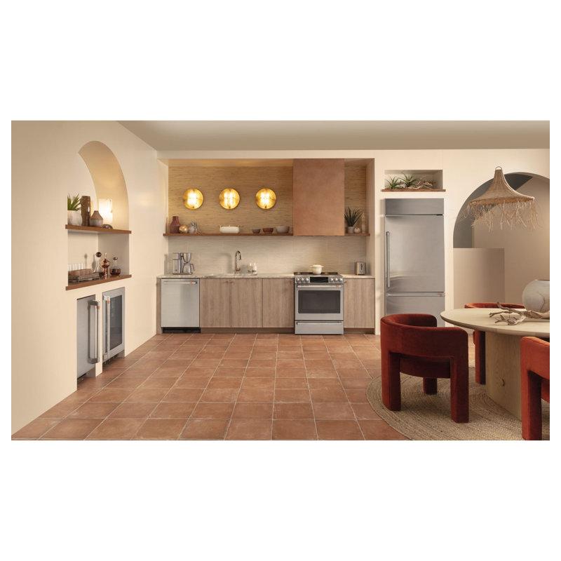 Stainless Steel 2-Slice Toaster with Copper Accents and Wide Slots