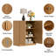 Buffet en bois avec tablettes réglables-429002698-465449046