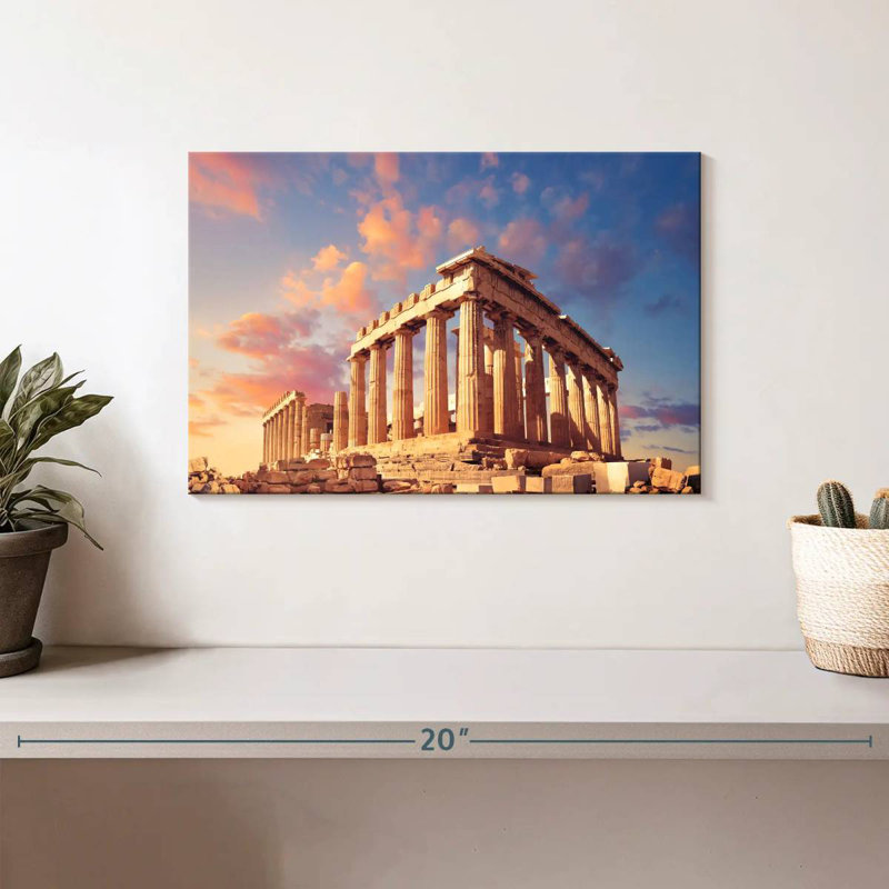 Kavia Ancient Athens Acropolis, 8" H x 12" W